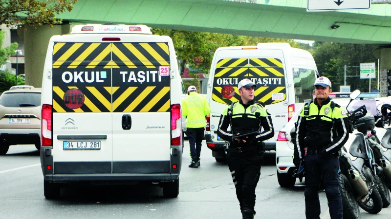 Okul ziline trafik ayarı